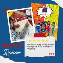 Load image into Gallery viewer, Super Noah Super Math/ Math Activity & Coloring Book