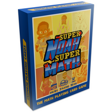 Load image into Gallery viewer, Super Noah Super Math™ — Volume 2 | Screen-Free Addition & Subtraction Card Game | STEM Learning for Kids Ages 6+
